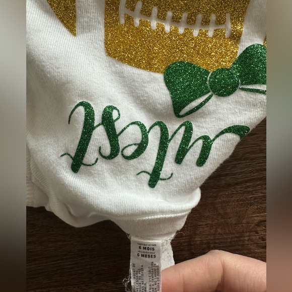 Baby Girls Green Bay Packers Onesie - Picture 2 of 2